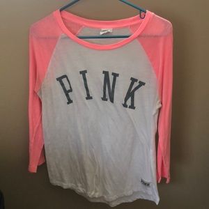pink long sleeve